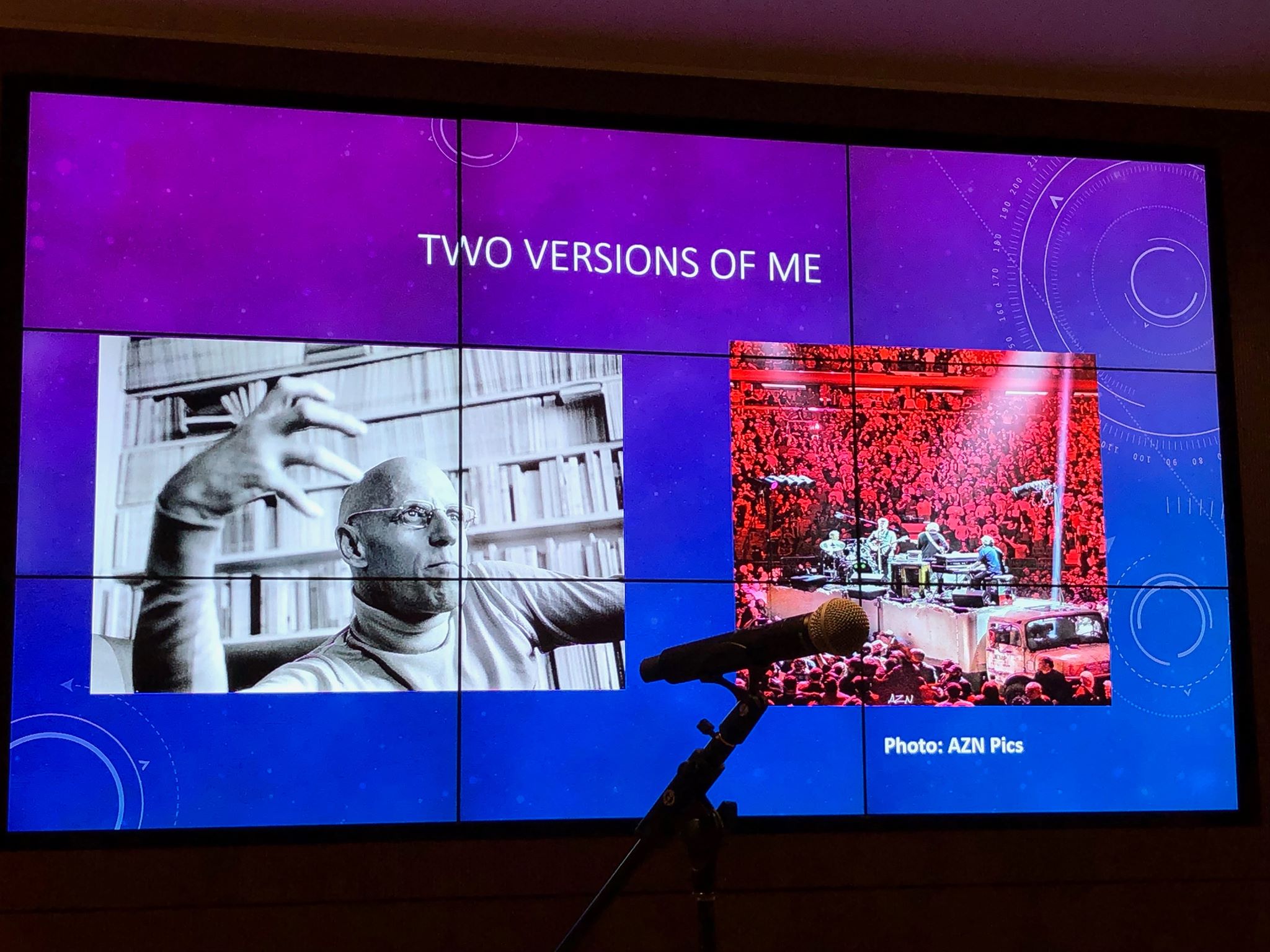 Photo © 2019 Blau (a slide at the Phish Studies conference)